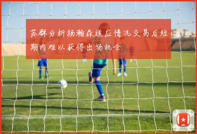 苏群分析杨瀚森适应情况交易后短期内难以获得出场机会